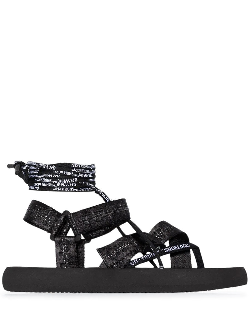 multi strap flat sandals 1