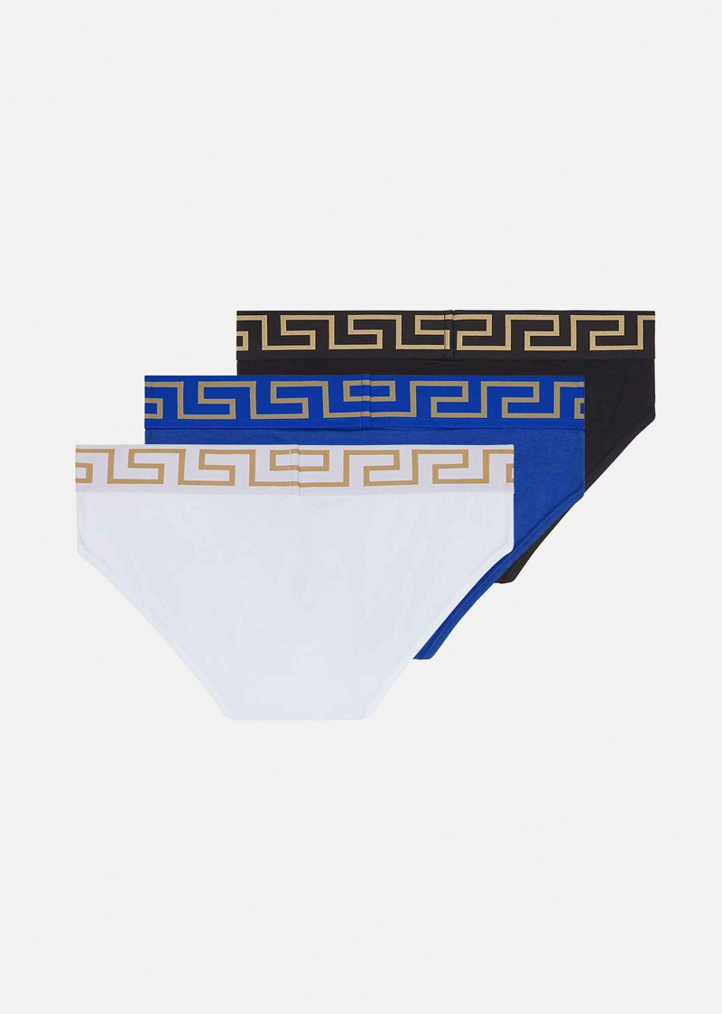 Greca Border Briefs Tri-Pack 3