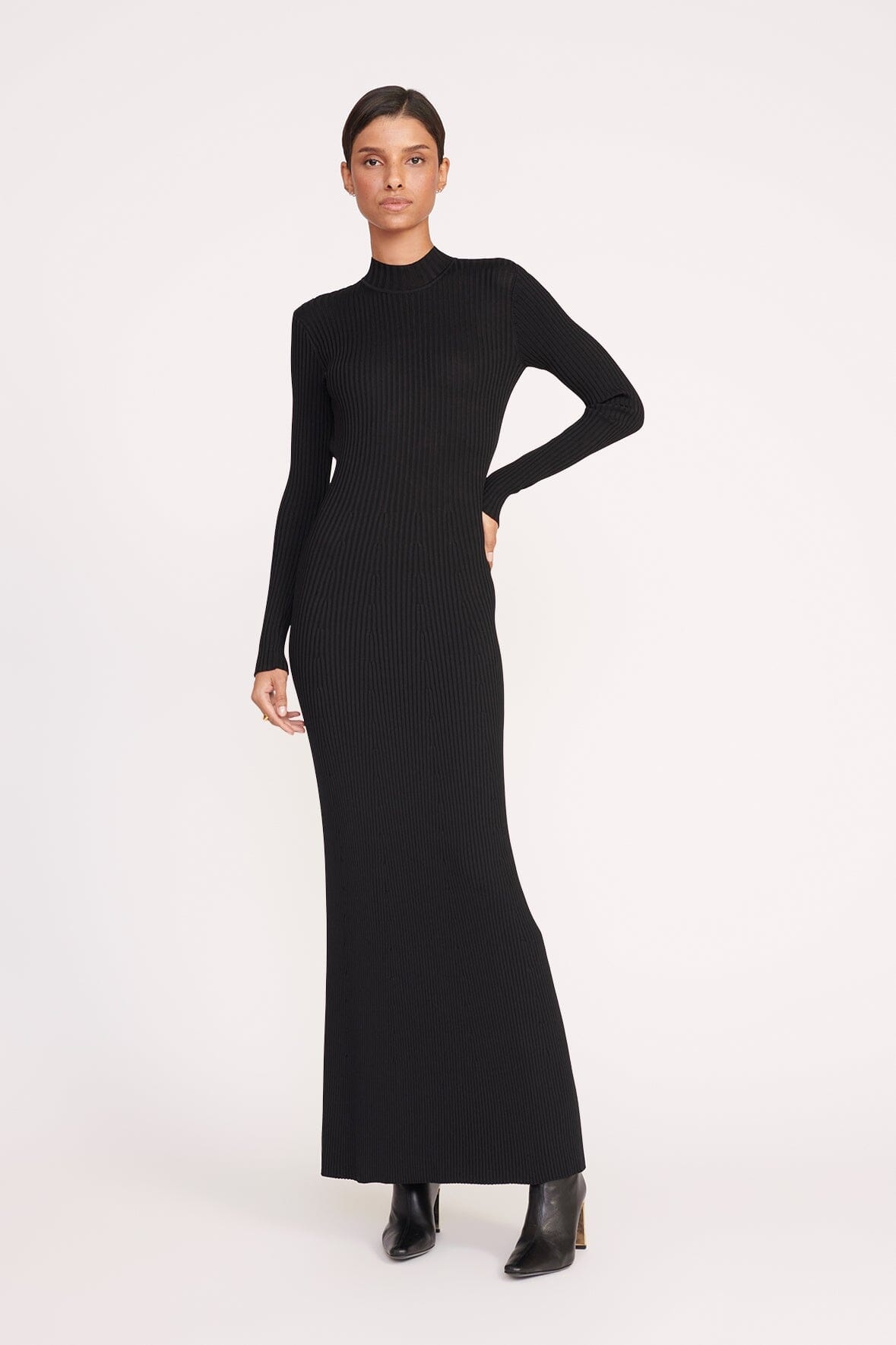 STAUD PALMIRA DRESS BLACK - 2