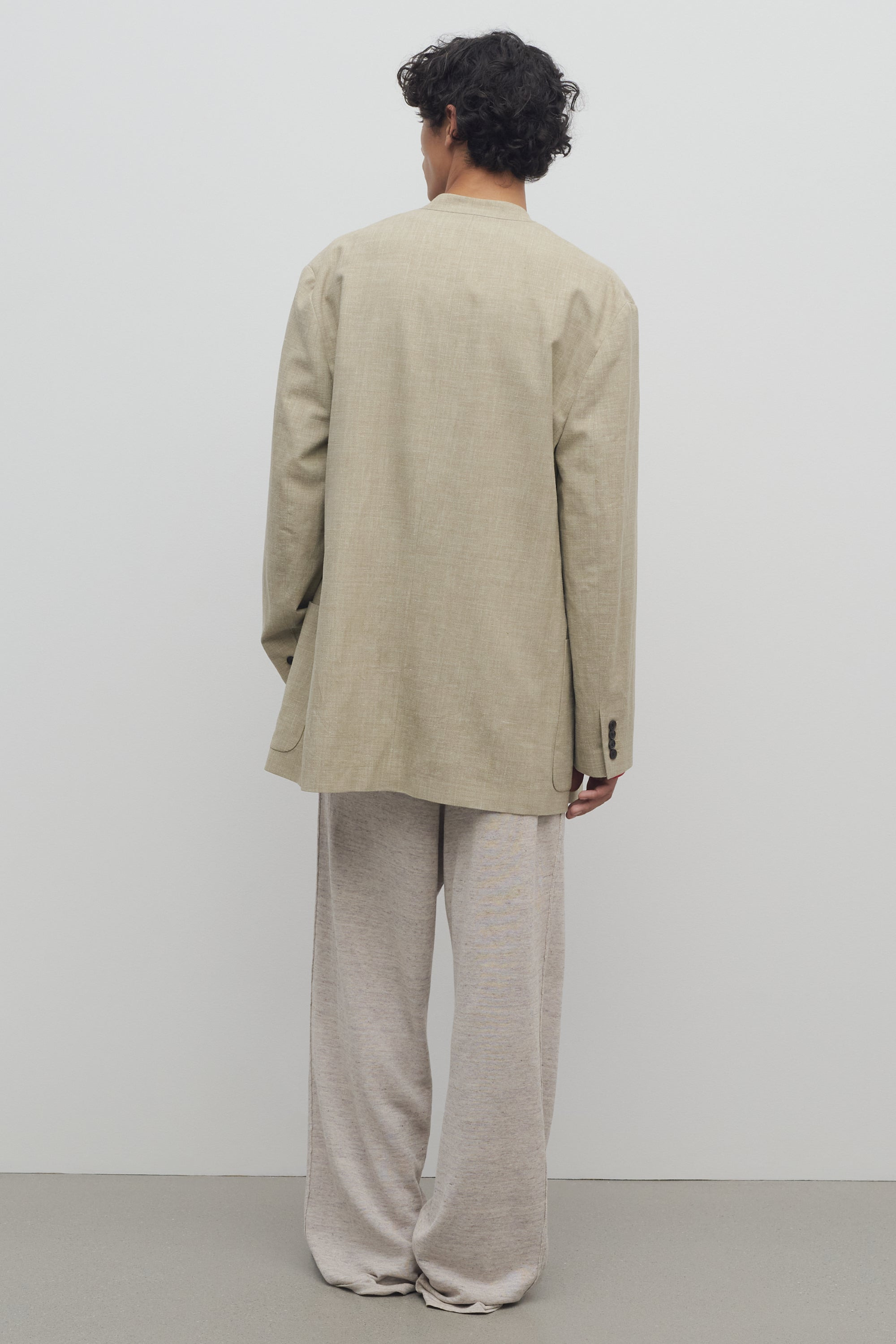 Russel Pant in Cotton and Linen - 5