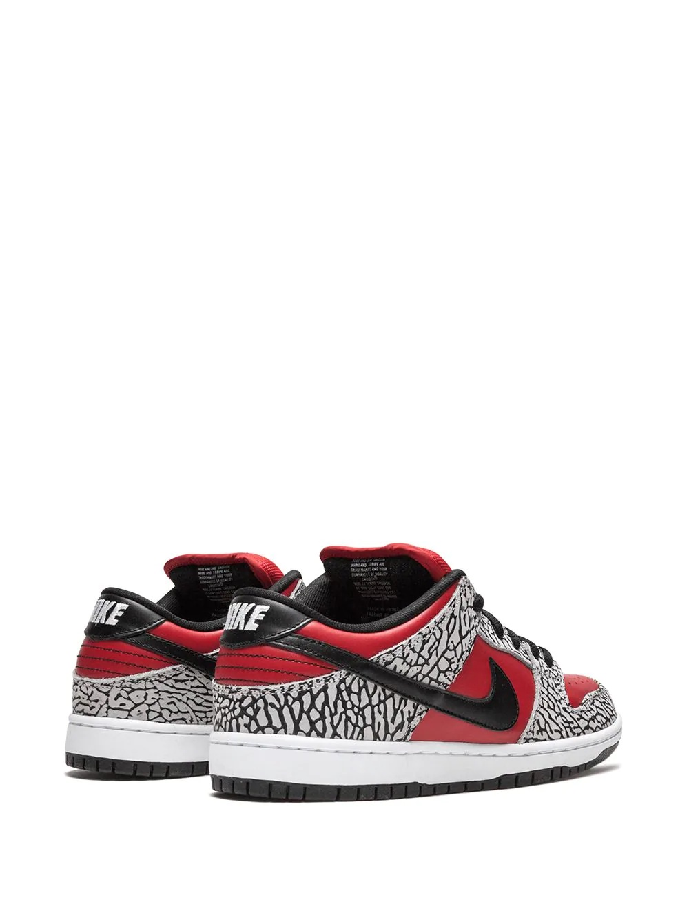 x Supreme SB Dunk Low Premium "Red Cement" sneakers - 3