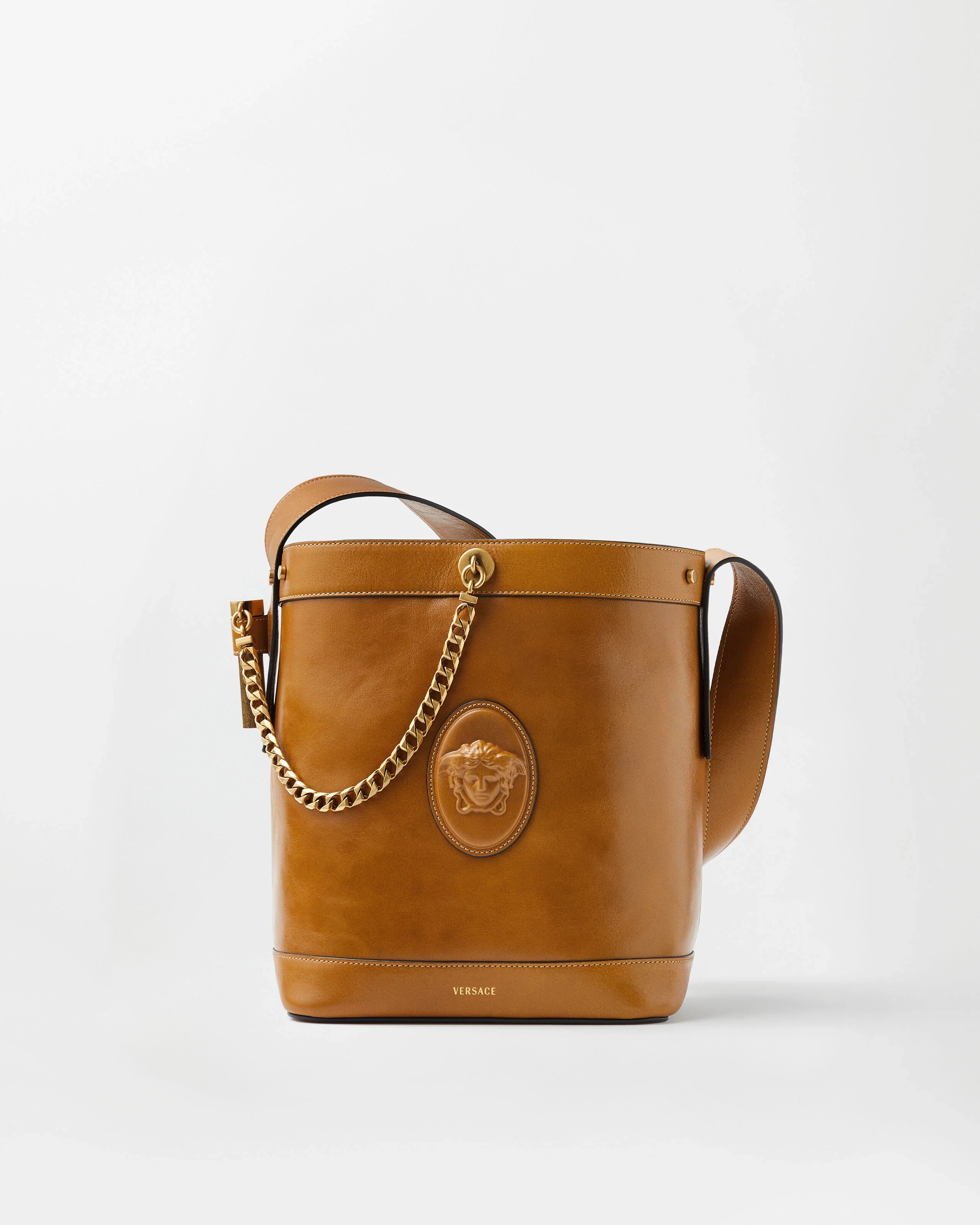 Pivot Small Leather Bucket Bag - 1