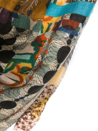 Faliero Sarti abstract-print scarf outlook