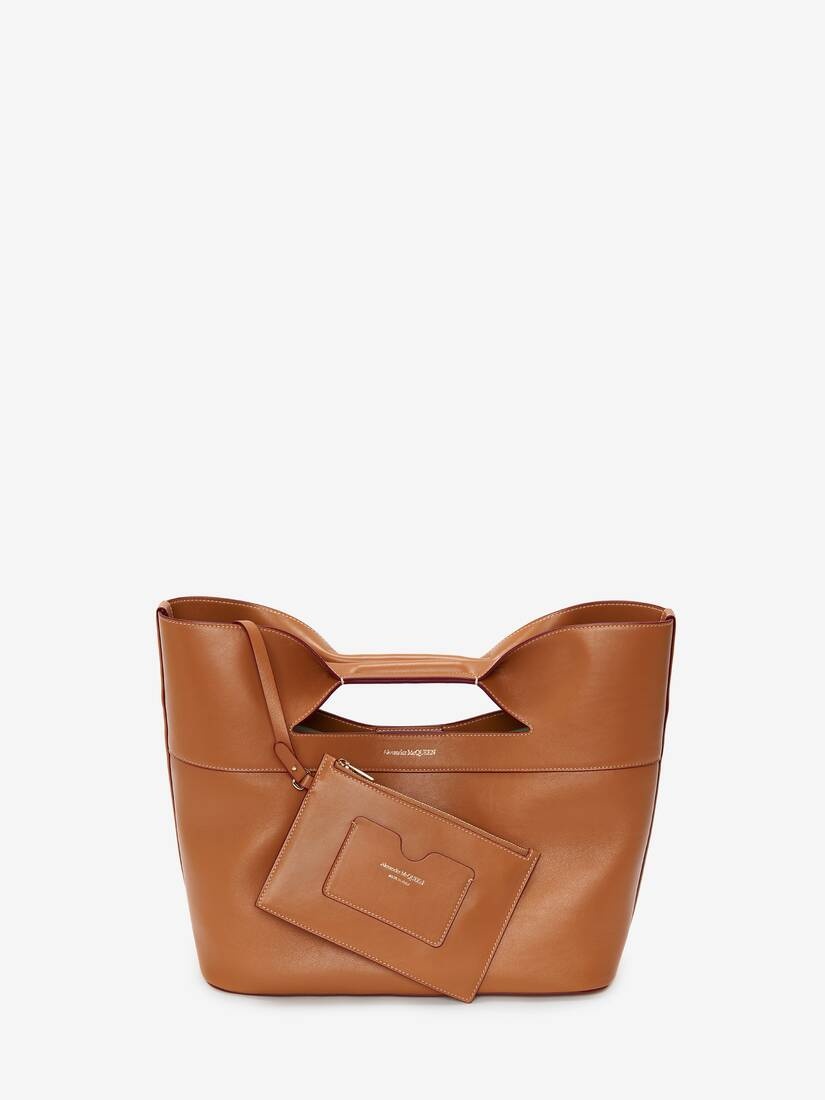 The Bow Small in Tan - 5