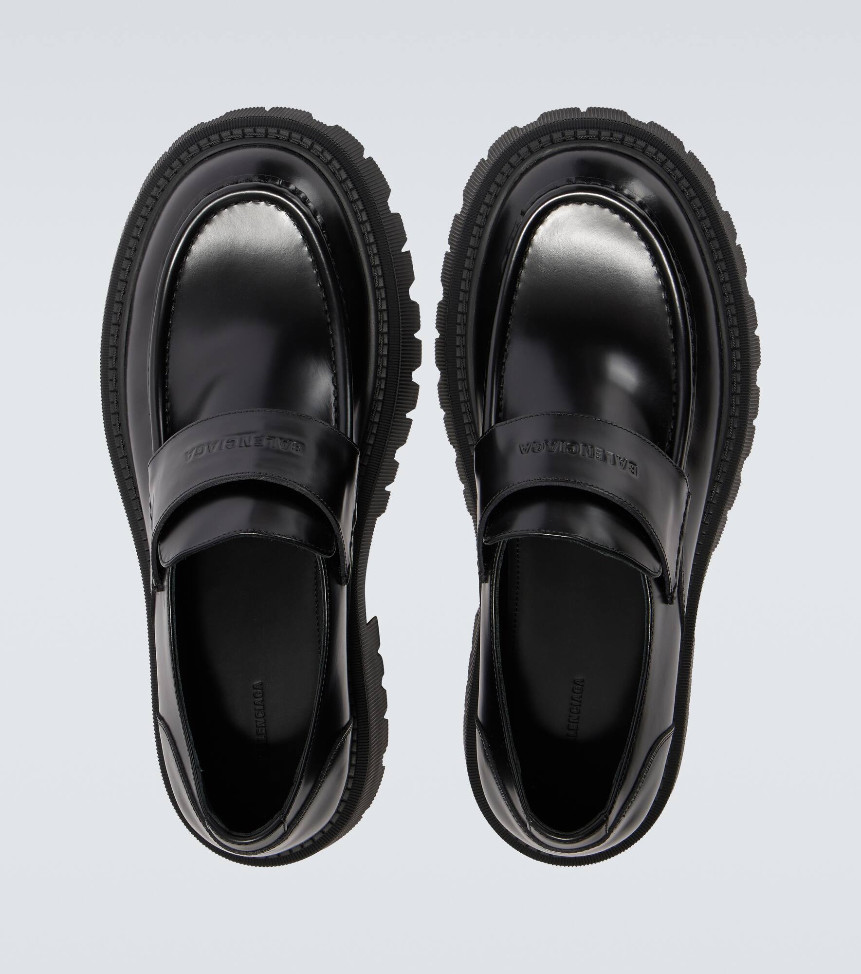 Tractor leather loafers - 4