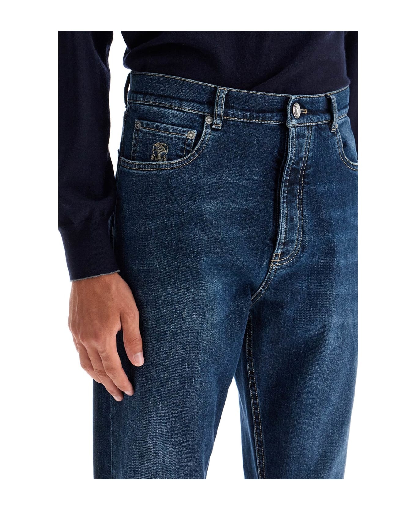 'stretch Denim Iconic Fit Jeans For A - 4