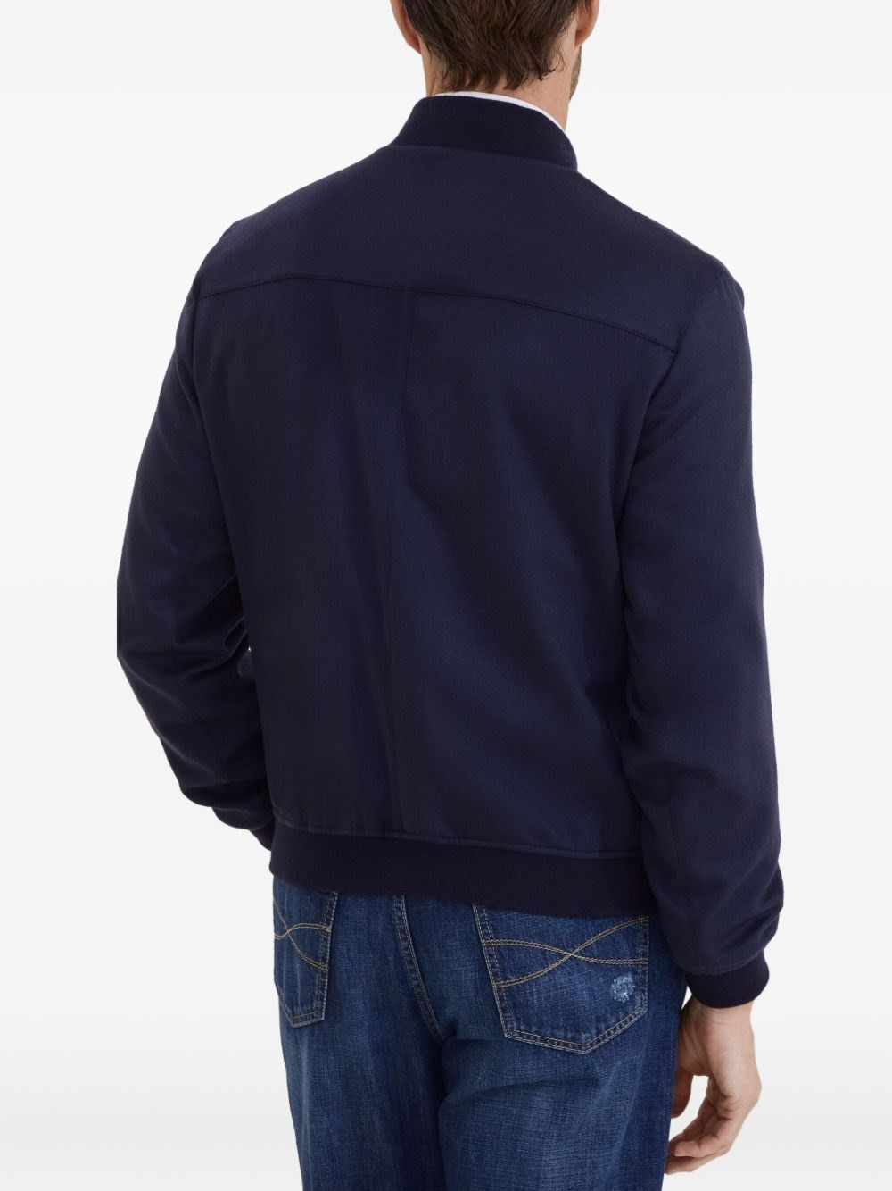 Cashmere bomber jacket - 3