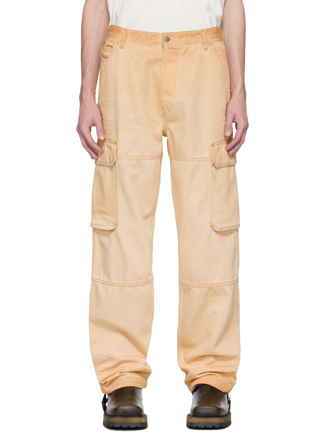 Tan D-Uty 007z9 Jeans - 1