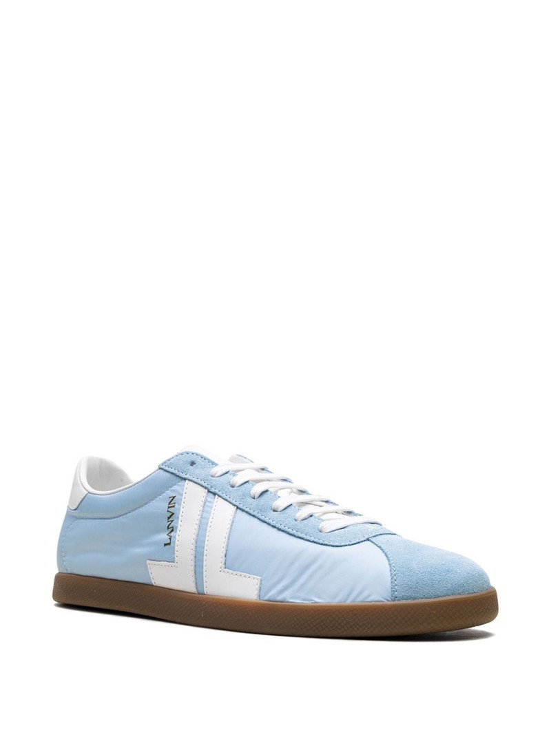 Lanvin appliqué "Light Blue" sneakers outlook