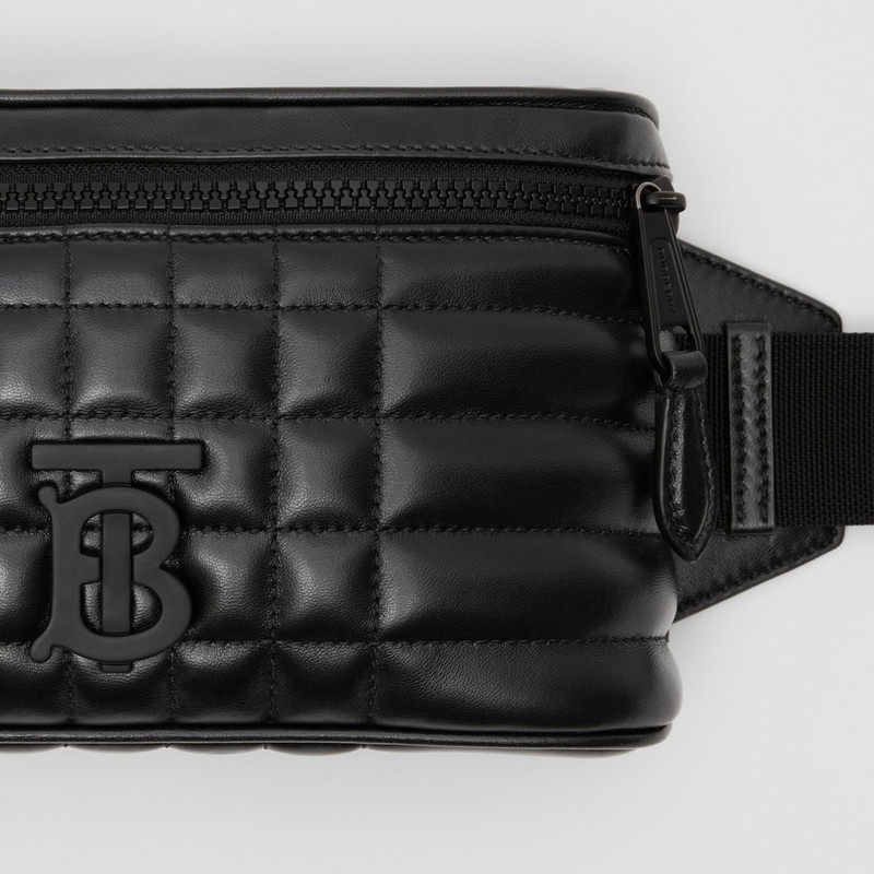 Quilted Lambskin Cube Bum Bag 2