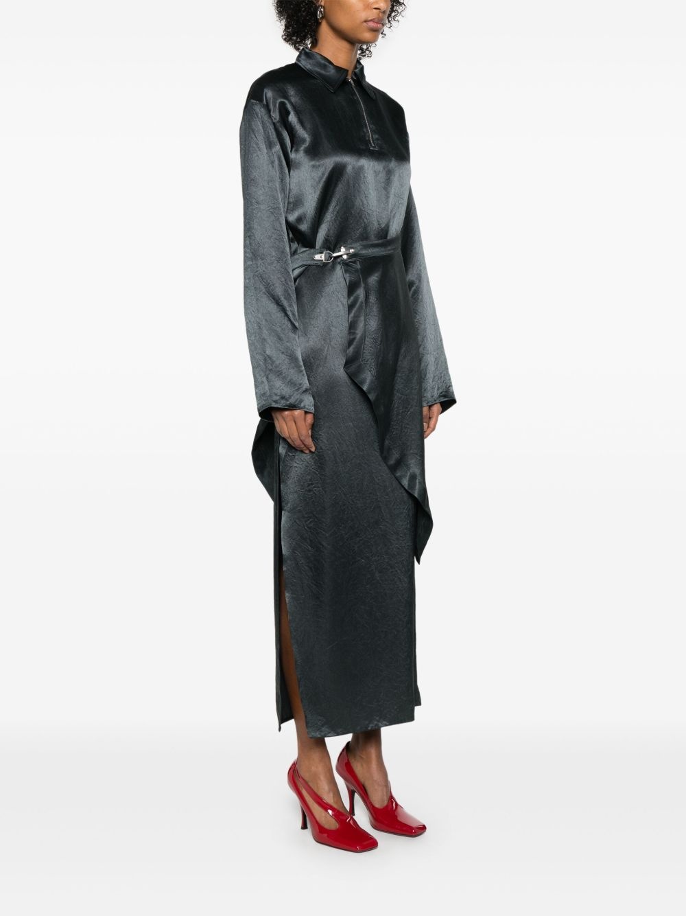 skirt-layered maxi dress - 3