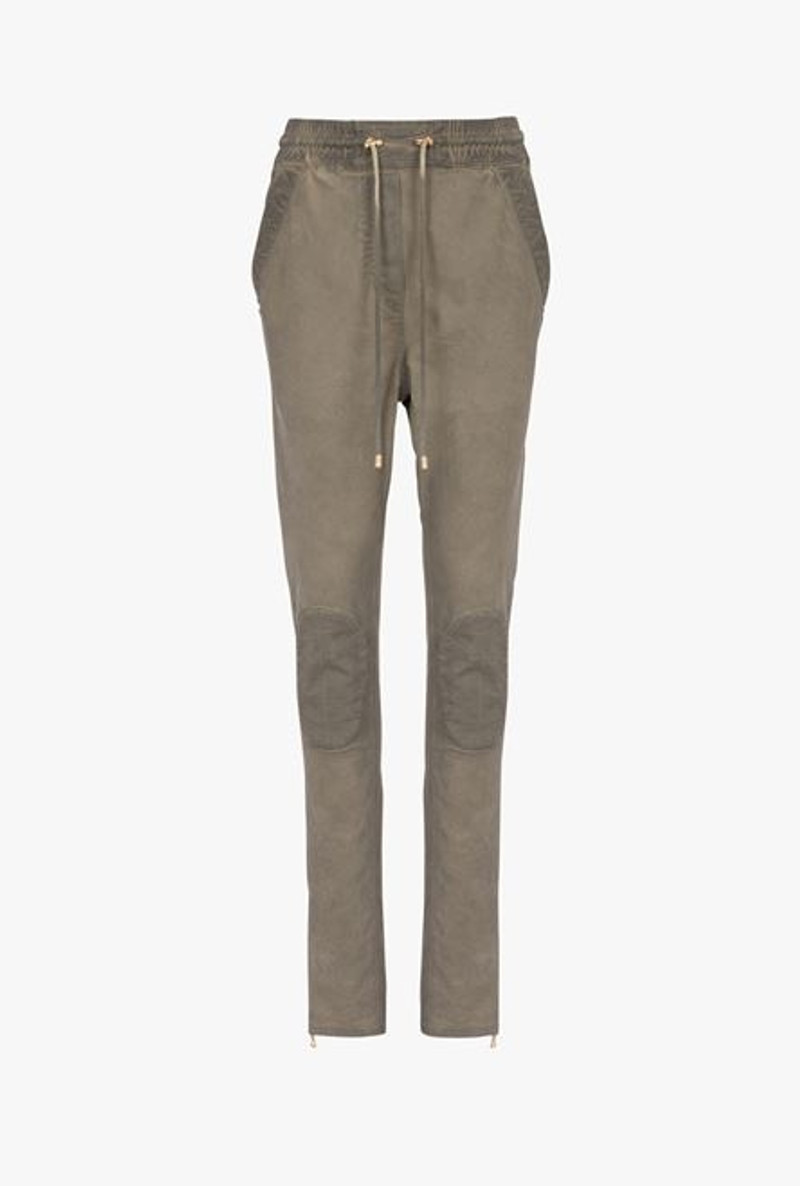 Taupe 면 jodhpurs - 1