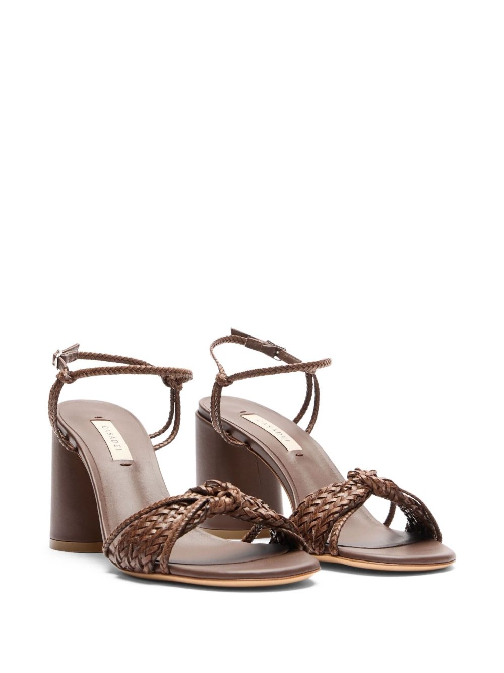 Cleo braided-strap heeled sandals - 2
