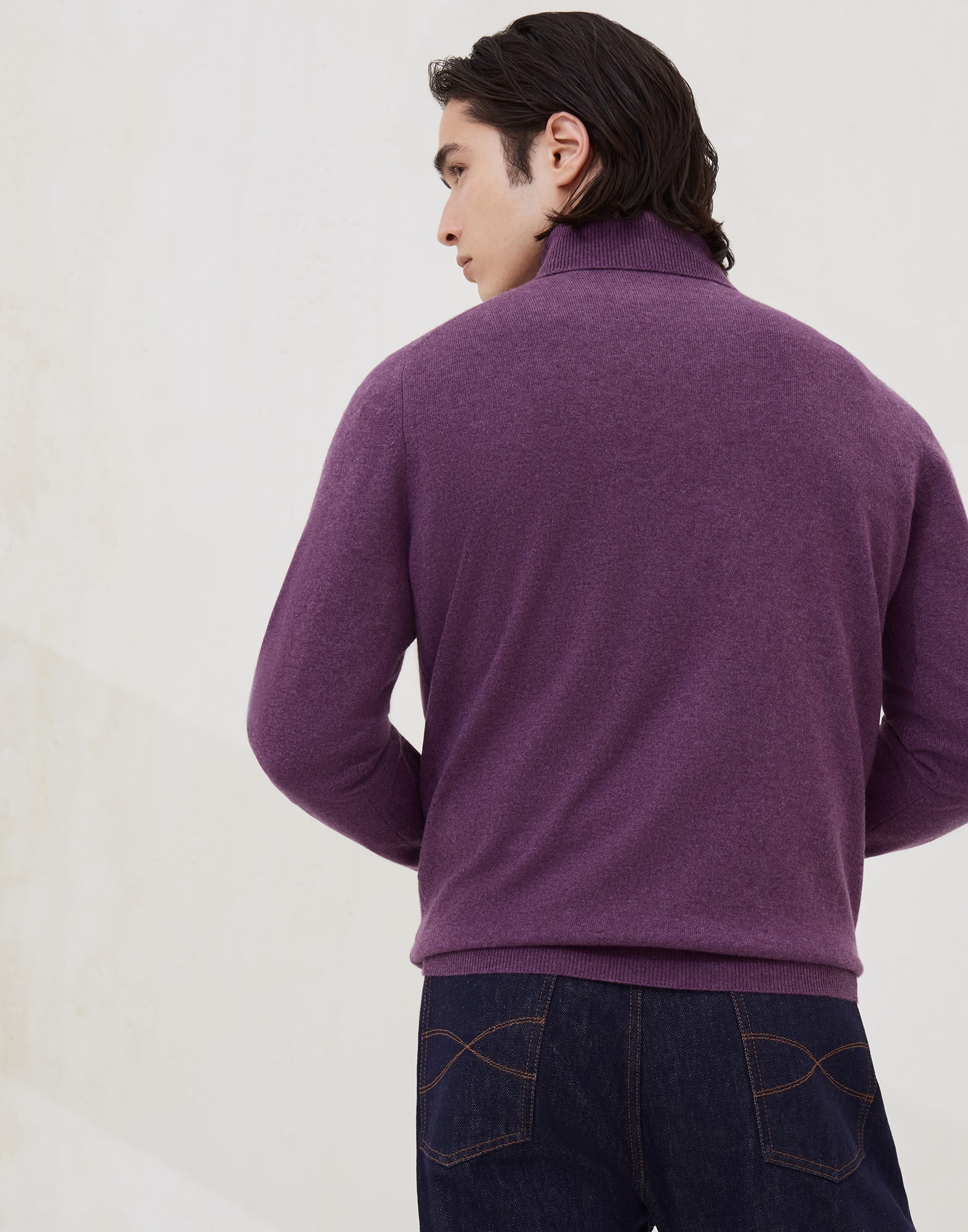 Cashmere turtleneck sweater - 2