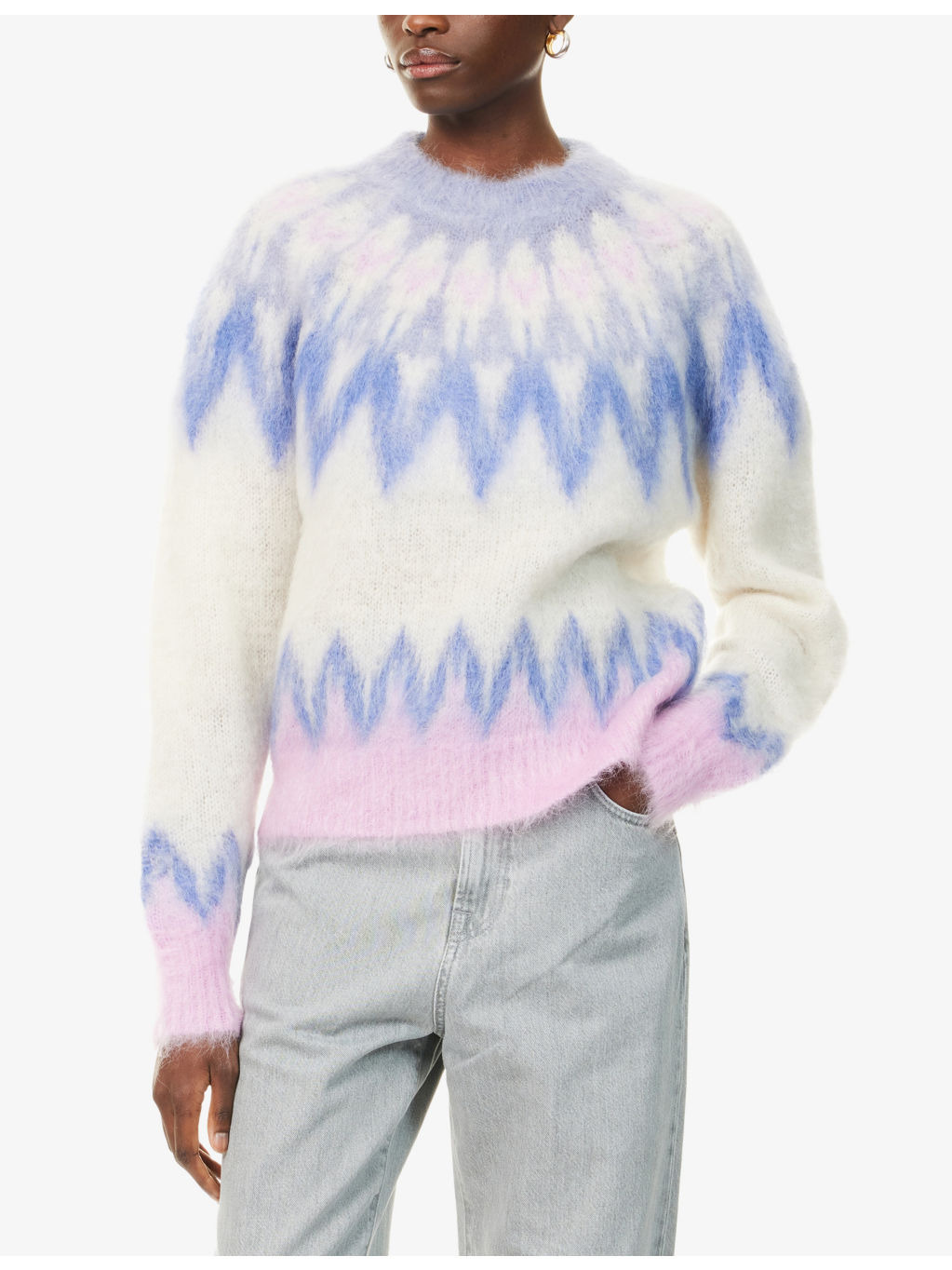 Natania Brushed Knitted Jumper - 3