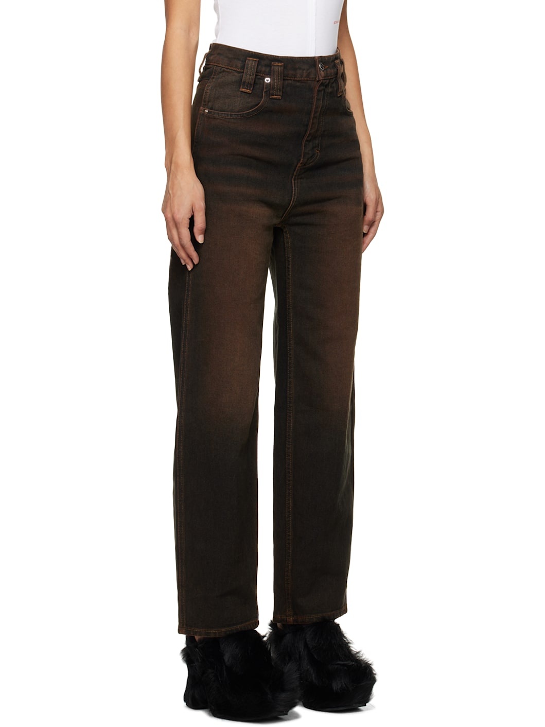 Black Baggy Jeans - 2