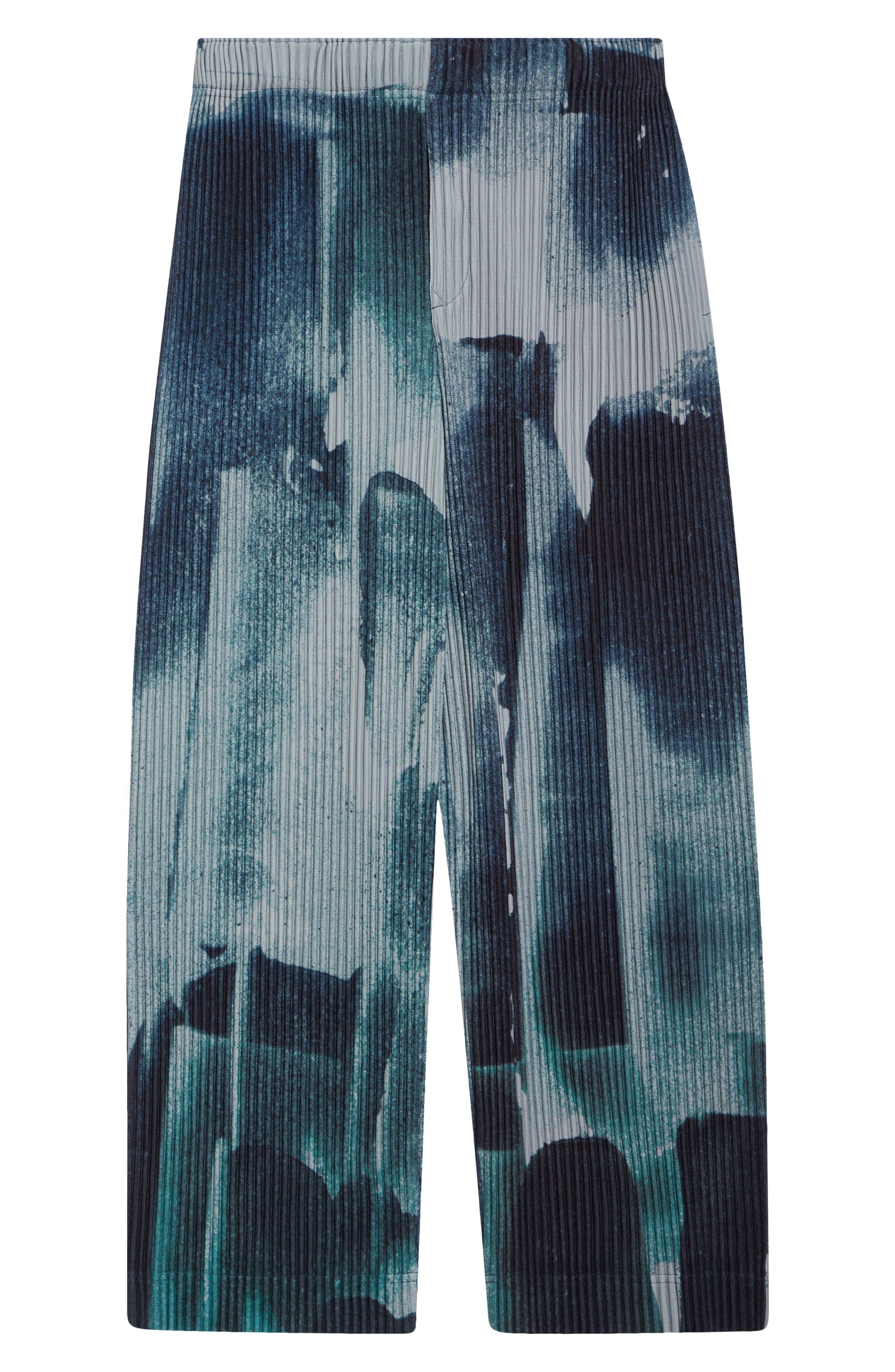 Homme Plissé Issey Miyake Wind Walk Pleated Straight Leg Pants in Gray at Nordstrom - 5
