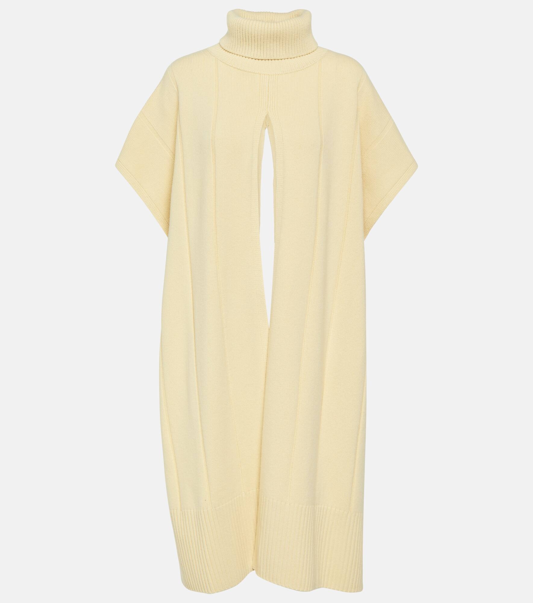 Wool poncho - 1