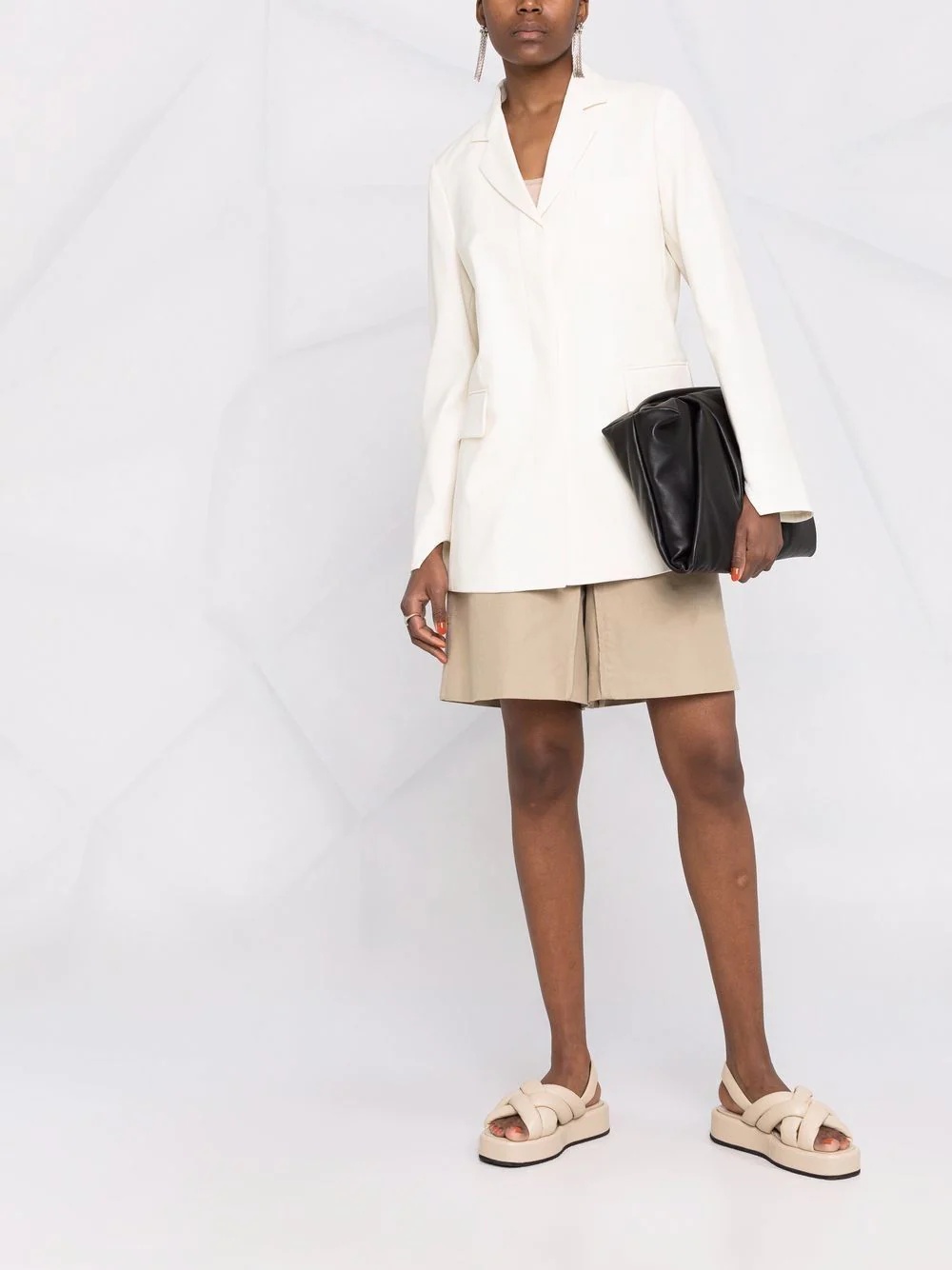 tailored single-breasted blazer - 2