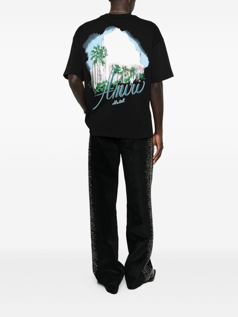 AMIRI Hotel graphic-print T-shirt outlook