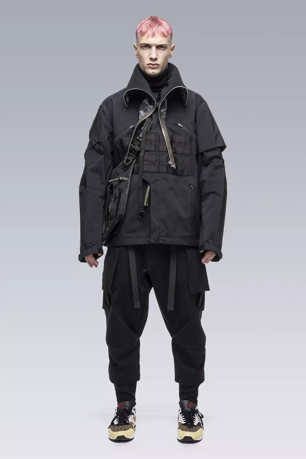 ACRONYM P23A-DS schoeller® Dryskin™ Cargo Pant BLACK | REVERSIBLE