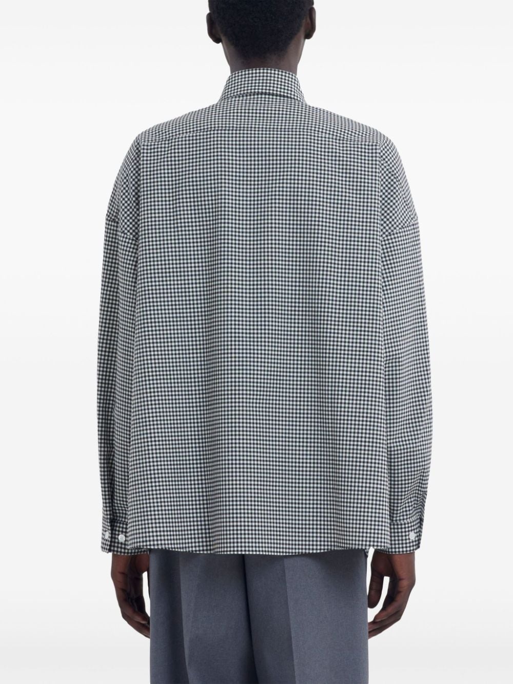 check pattern shirt - 4