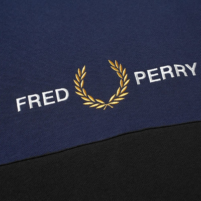 Fred Perry Fred Perry Authentic Embroidered Logo Panel Popover Hoody outlook