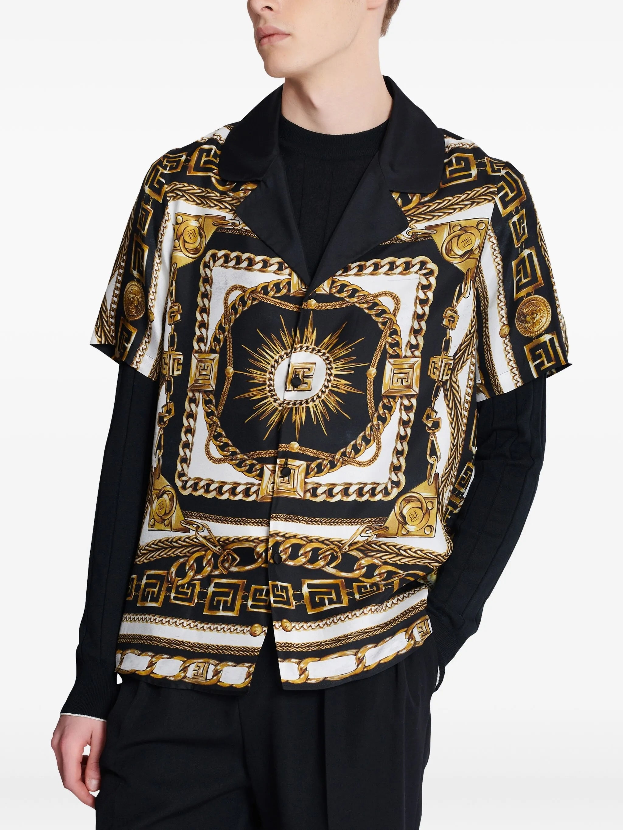 Balmain Graphic-print Shirt - 3