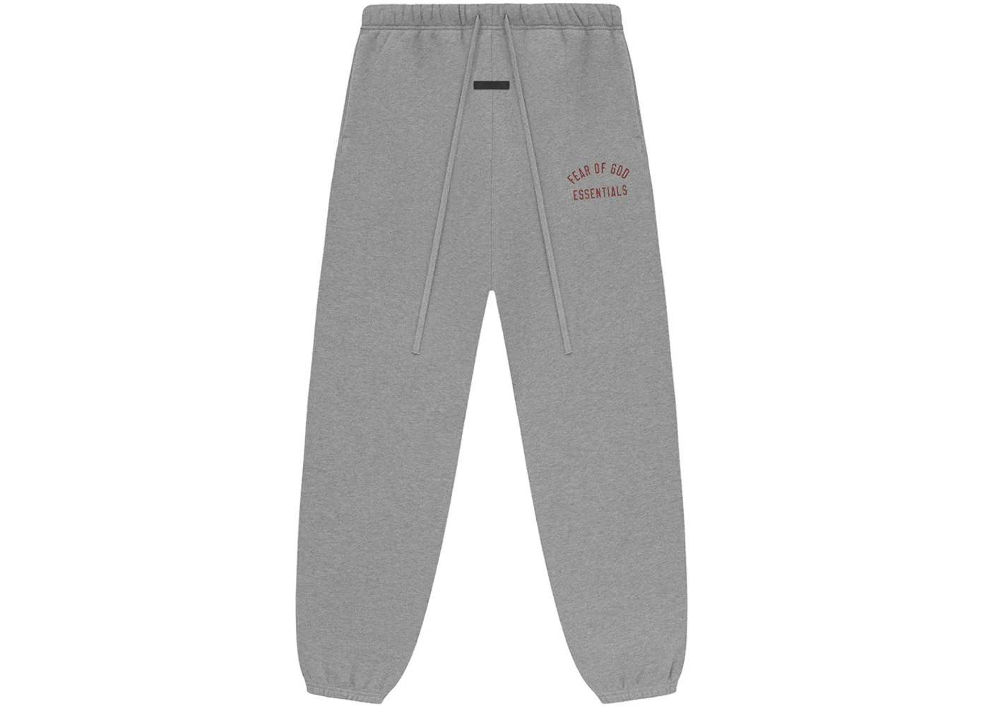 Fear of God Essentials Fleece Essential Sweatpant Dark Heather - 1