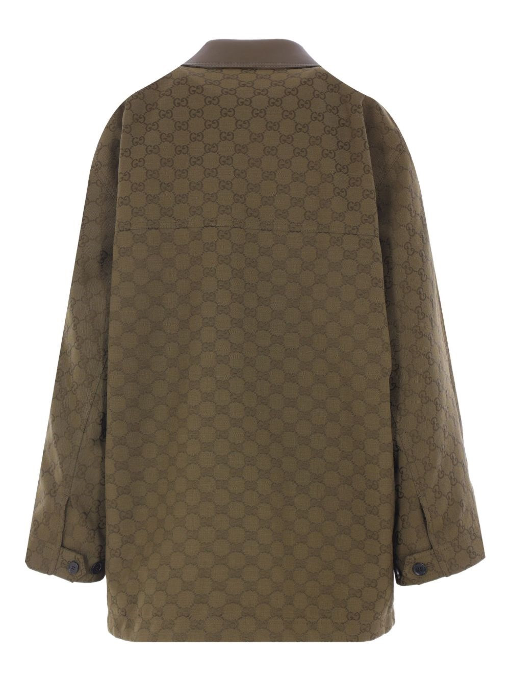 GG motif zipped jacket - 3