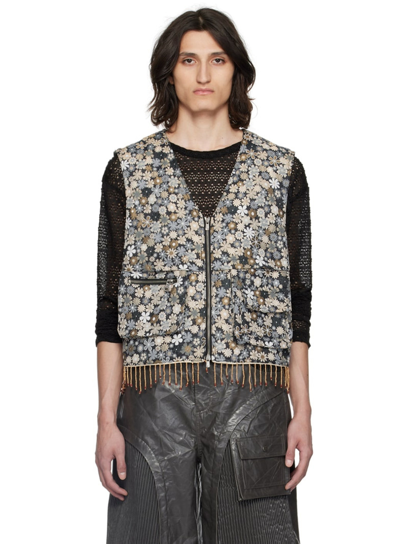 Multicolor Flower Vest 1