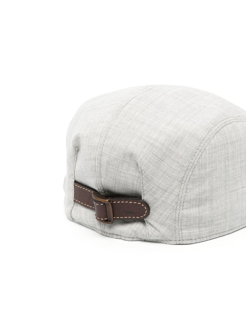 wool flat cap - 2