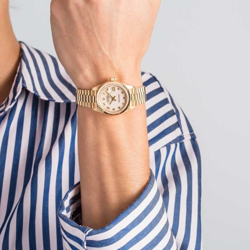 Rolex Lady Datejust 69178 Ivory Jubilee Dial - 5