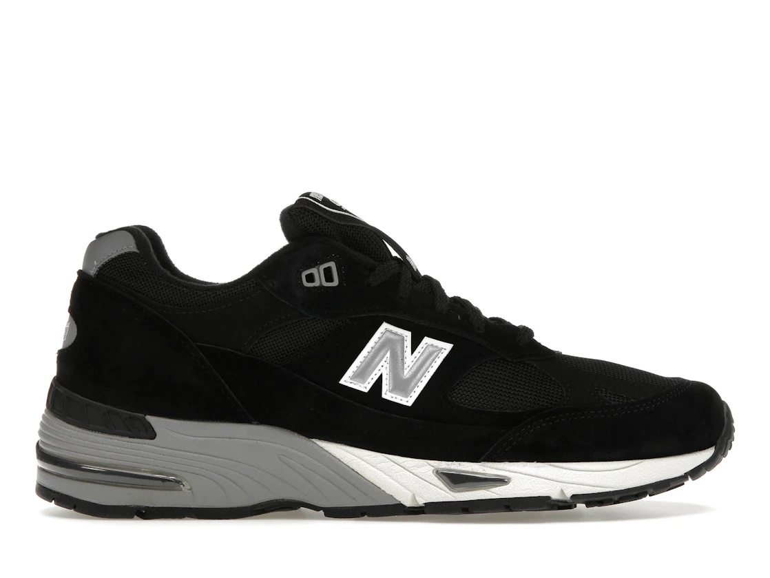 New Balance 991 MiUK Black Silver - 1