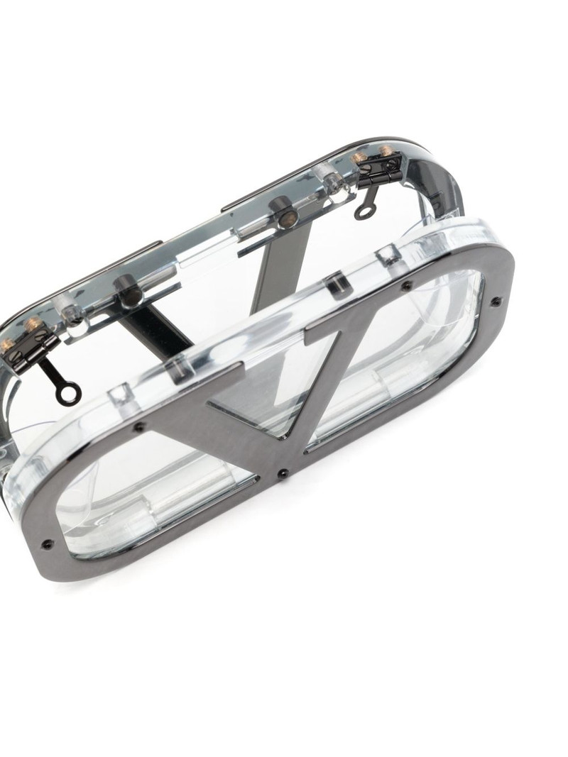 logo-plaque clear clutch 5
