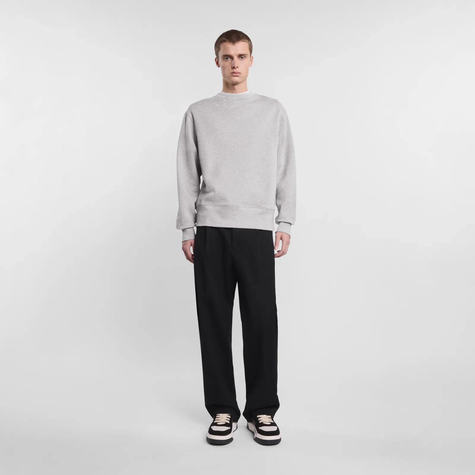 Sweatshirt in cotton and cashmere - 2