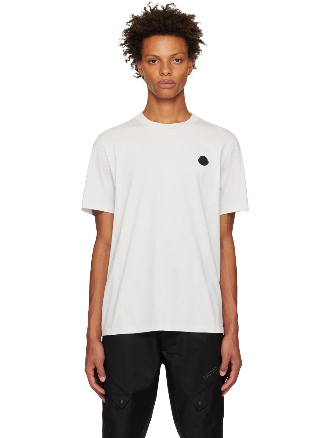 Moncler Off White Garment Washed T Shirt ssense REVERSIBLE