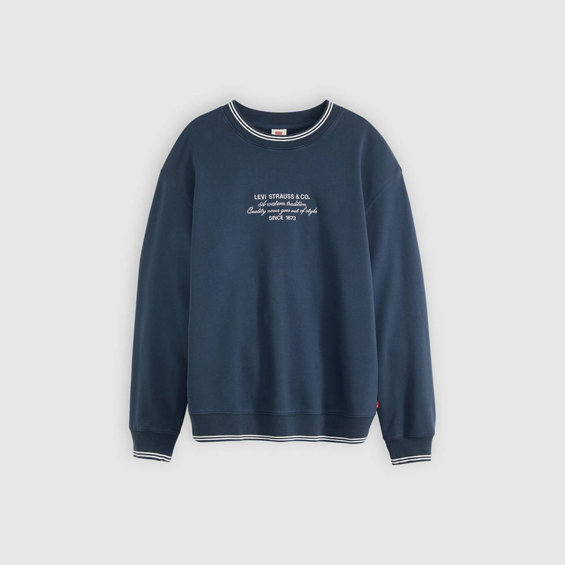 TIPPED GRAPHIC CREWNECK SWEATSHIRT (BIG) 1