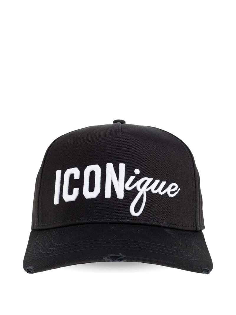 Iconique logo-embroidery baseball cap 1