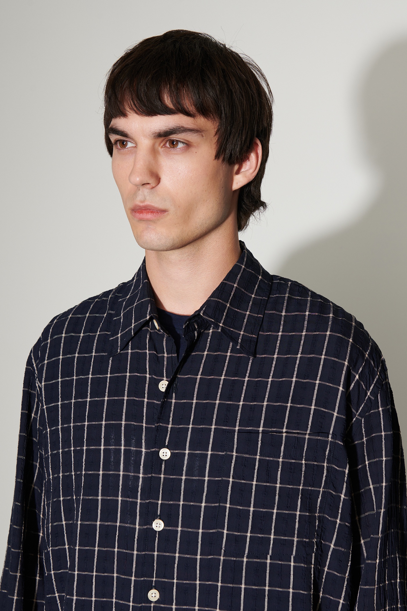 Above Shirt Dark Mediterranean Check - 3