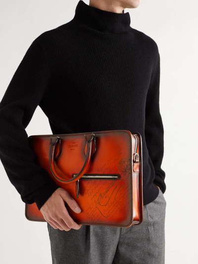 Berluti Scritto Venezia Leather Briefcase outlook