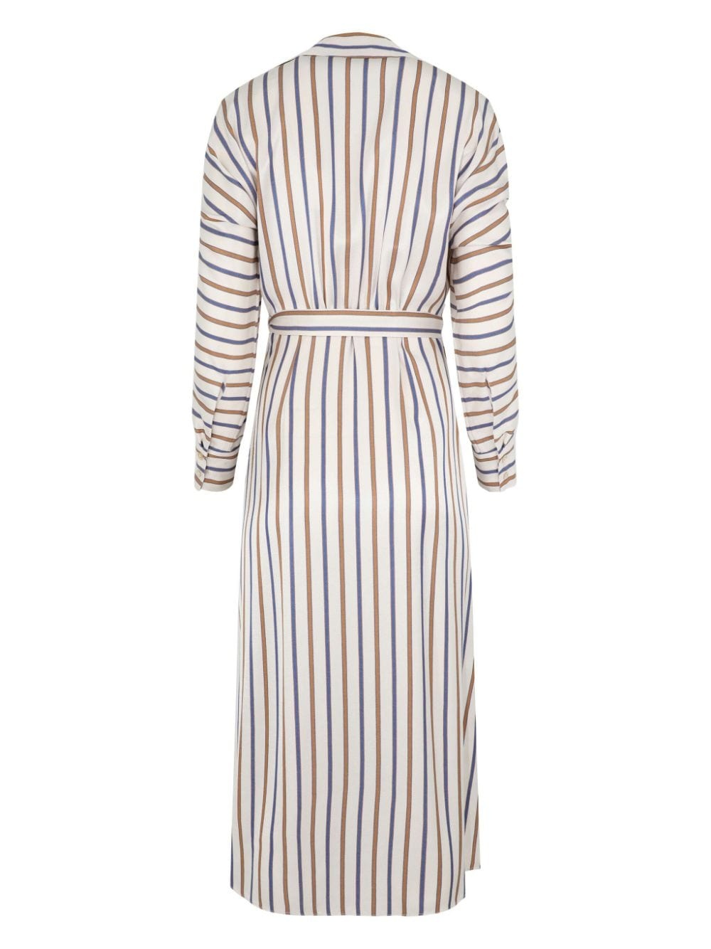 Noor striped wrap dress - 2