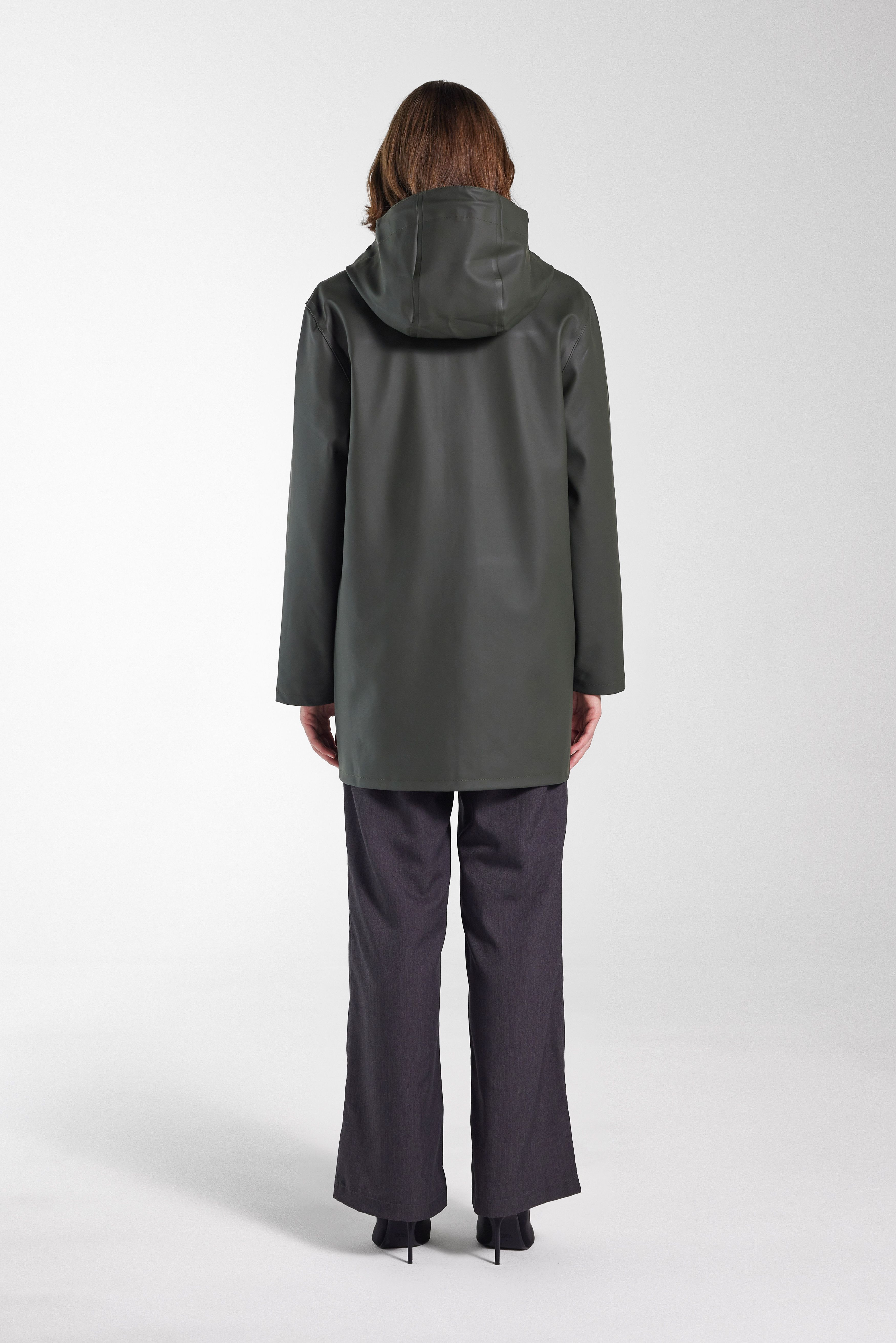 Stockholm Raincoat Green - 4