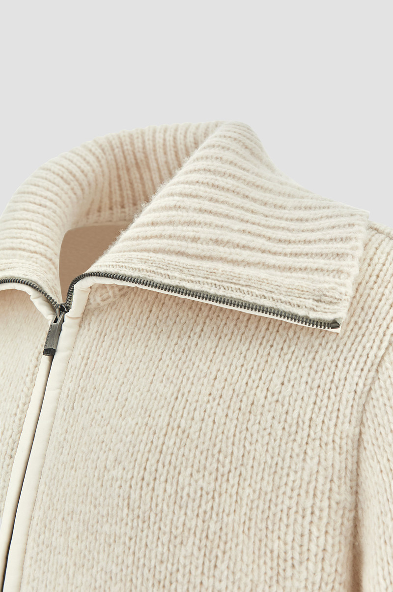 Paul & Shark ZIP-UP SWEATER IN WOOL outlook