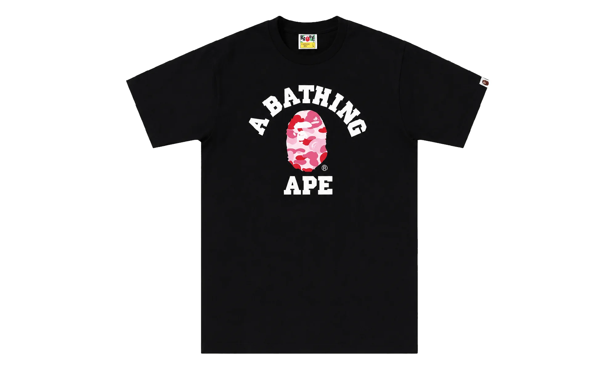 ABC Camo College Organic Tee "Black Pink" 1K20 109 008 BLACK PINK - 1