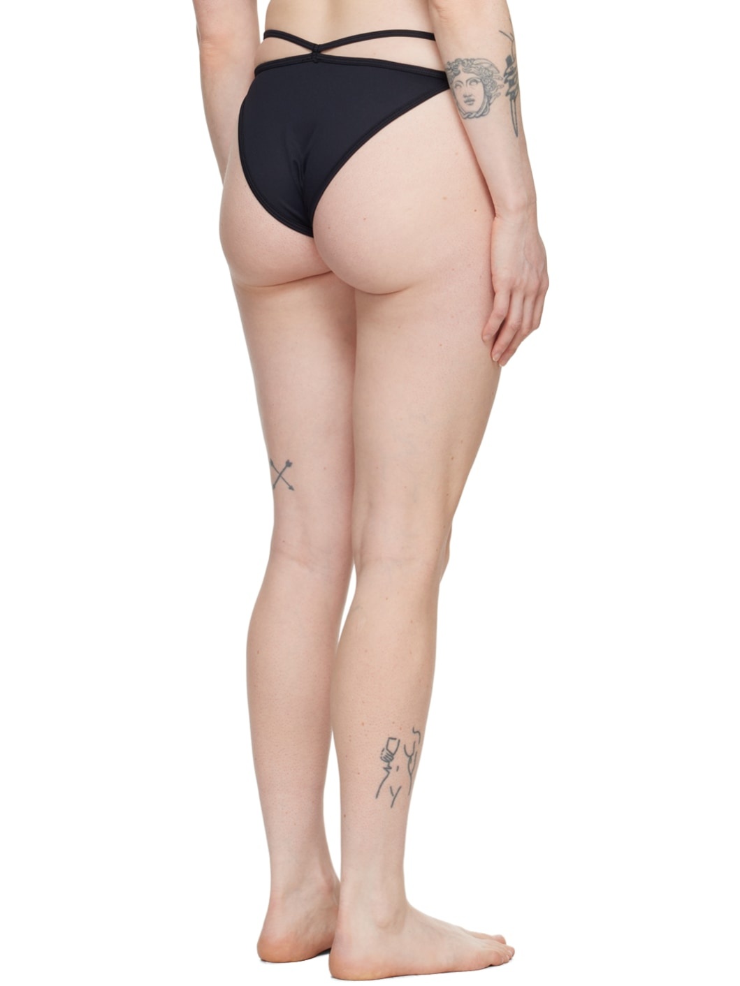 Black Nida Bikini Bottom - 3