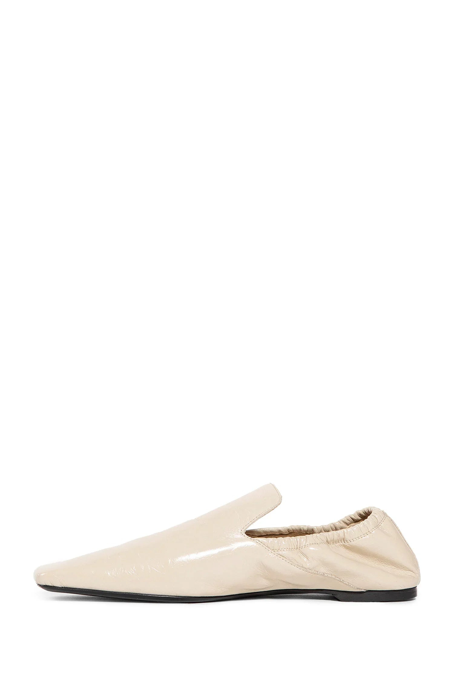 Elastic-Back-Leather-Loafers - 4