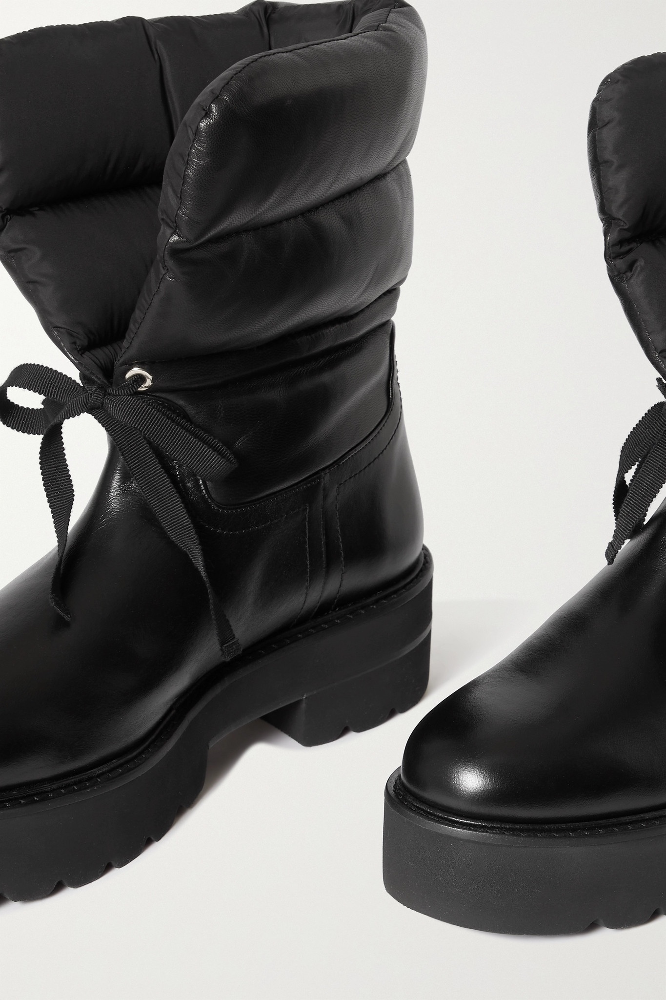 Tyler Ultralift padded leather ankle boots - 4