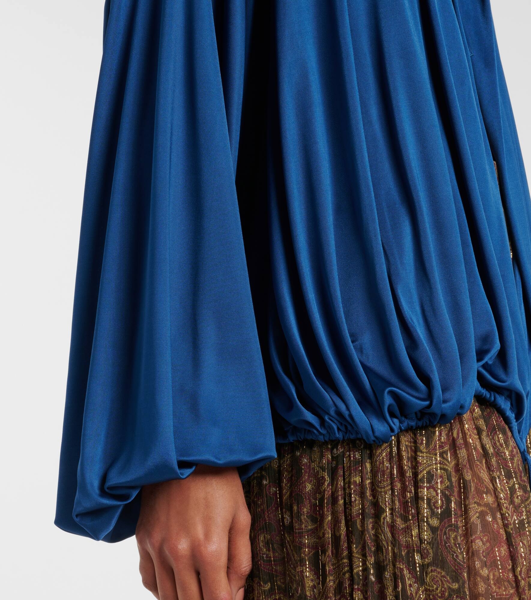 Gathered blouse - 5