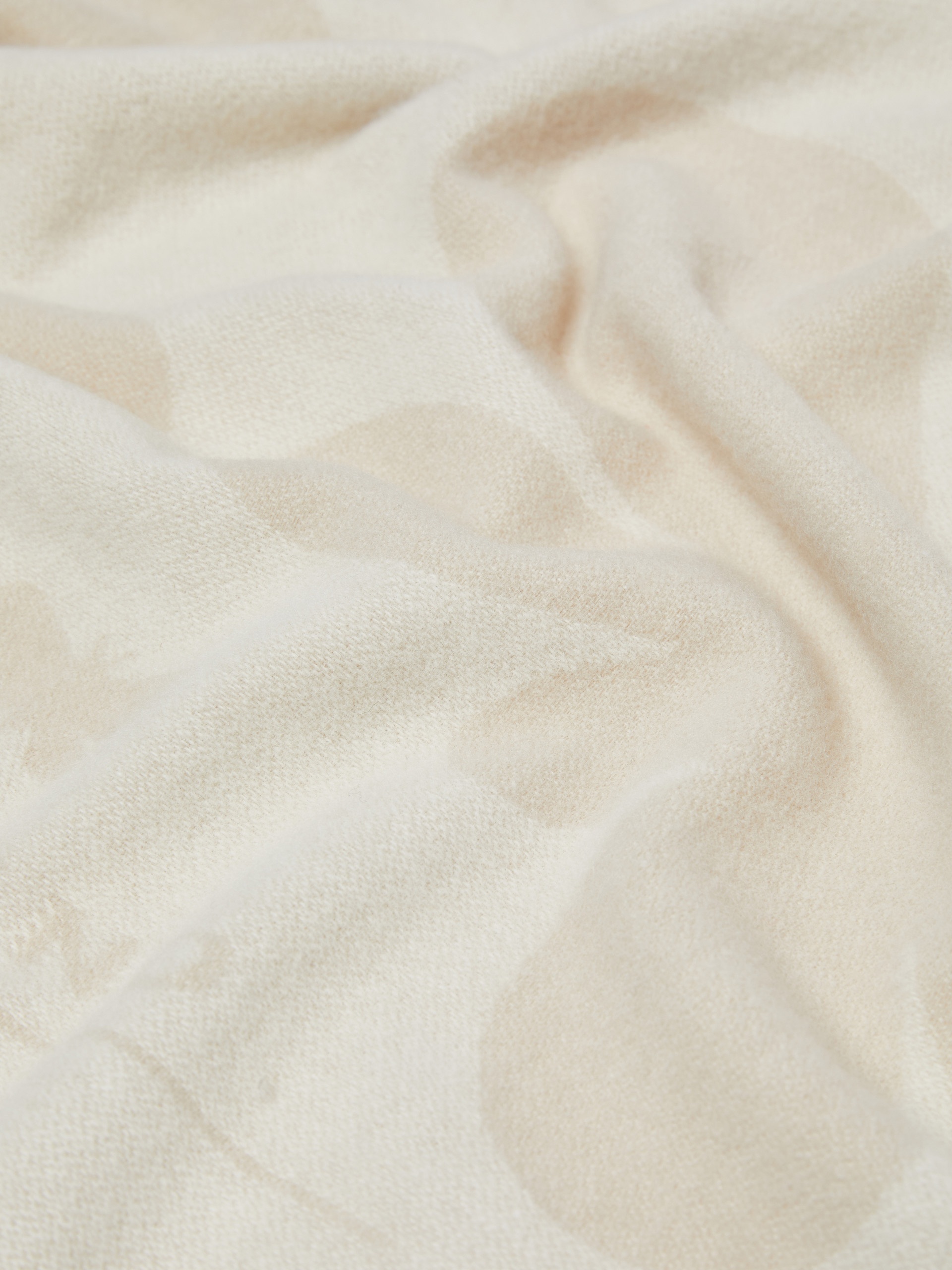 CRESTA Jacquard wool stole - 3